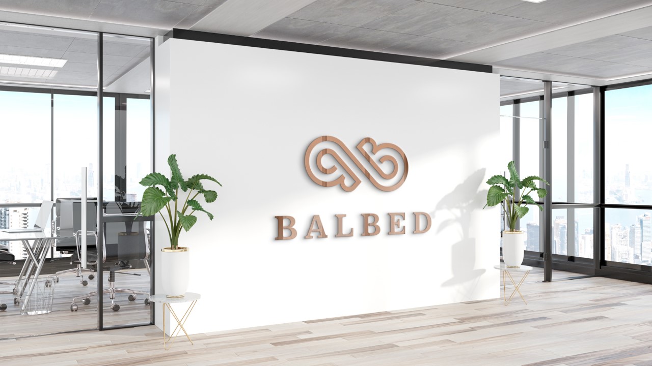 BALBED d.o.o. — pisarna in brand